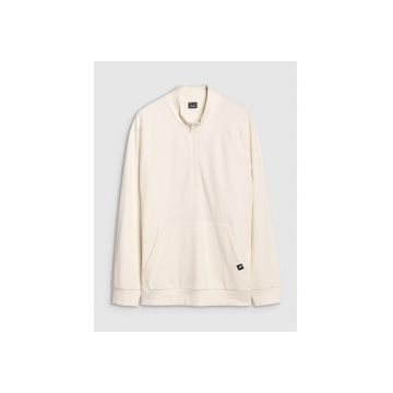 Hanorac sport barbat  fara fermoar - bej - primavara-vara textil