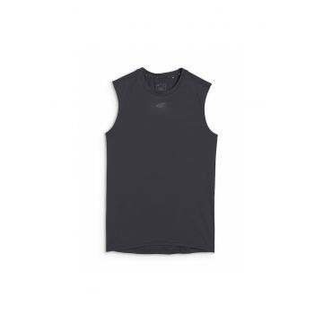 Maiou sport  uscare rapida - negru - material sintetic/elastan - negru