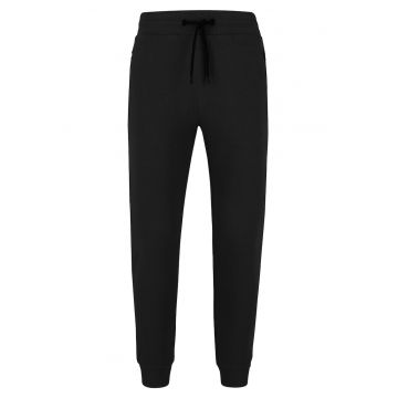 Pantaloni conici barbati - pantaloni jogger din bumbac cu snur  N-Gon - negru - Negru