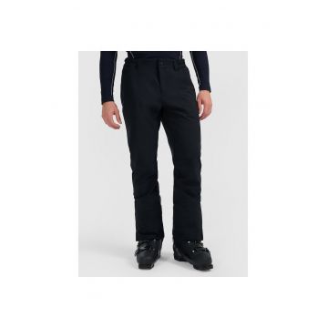 Pantaloni de schi barbati -  poliester - Negru