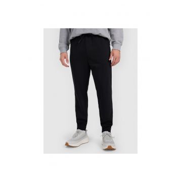 Pantaloni sport barbati - din bumbac -  negru
