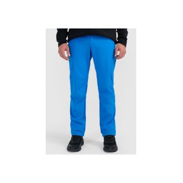 Pantaloni trekking barbati -  poliester - albastru