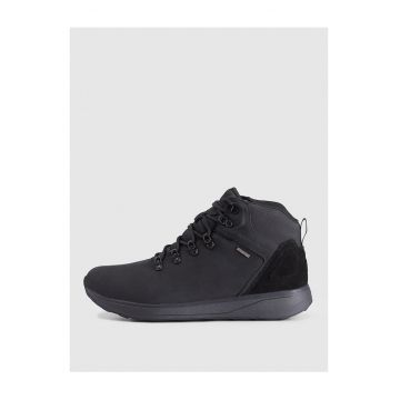 Pantofi sport barbati RAW25FWINM060-20 - 4F - Negru - Piele nabuc