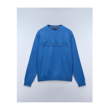 Pulover cu logo brodat Ambra -