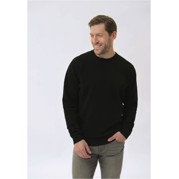 Pulover din bumbac  S-Remi pentru barbati - negru - Negru