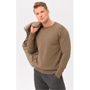 Pulover usor pentru barbati  S-Rado - Bej