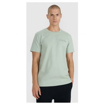 Tricou Barbati  Pastel - 100% Bumbac - Sportstyle - Verde