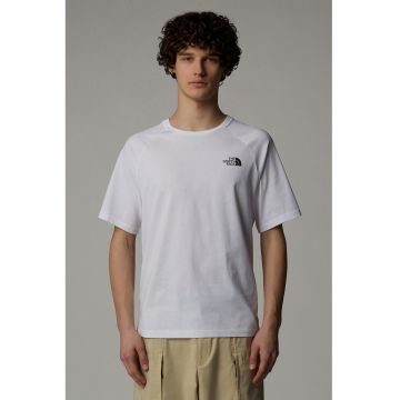 Tricou cu decolteu rotund - Alb