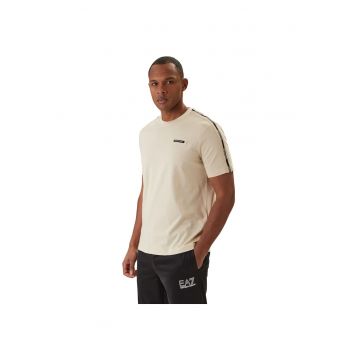 Tricou  EA7 Train Logo Series Man SS EXT 55319 - Bej