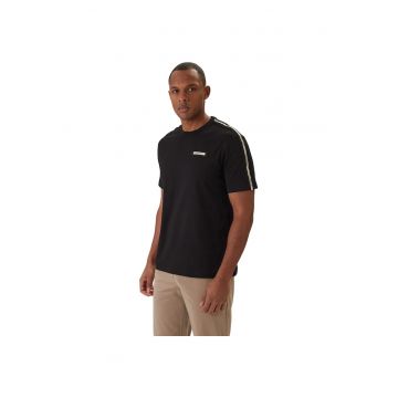 Tricou  EA7 Train Logo Series Man SS EXT 55324 - Negru