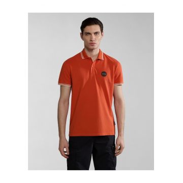 Tricou polo cu detaliu logo in piept Macas -