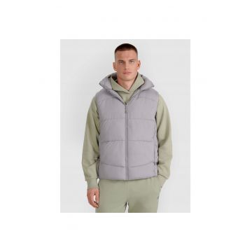Vesta sport barbat  puf - gri - poliester -