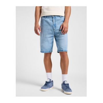 Blugi scurti barbati  Noland - bumbac - albastru deschis