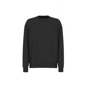 Bluza de trening cu model logo Berkan - Negru