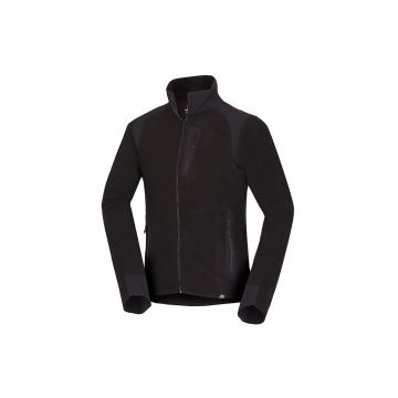 Bluza sport cu fermoar - pentru pescuit Tribec - Negru