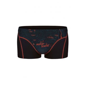 Boxeri din amestec de bumbac organic - Negru