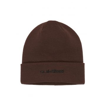 Caciula cu broderie logo Midnight - Maro inchis