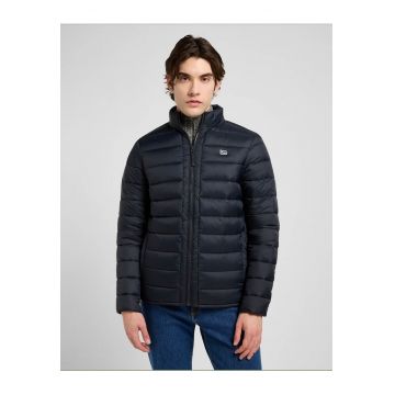 Geaca barbati -  model matlasat - negru -