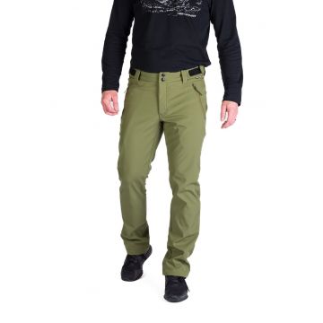 Pantaloni cu buzunare oblice pentru drumetii Mauro - Verde masliniu