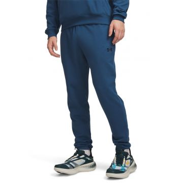 Pantaloni de trening usori din amestec de bumbac Rival - Albastru inchis