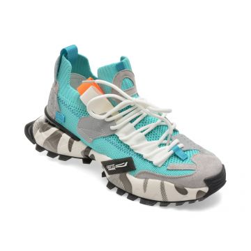 Pantofi sport GRYXX albastri, 18159, din material textil