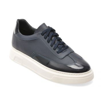 Pantofi sport MARCO BUFFON bleumarin, BF1015, din piele naturala