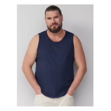 Top uni regular fit - Bleumarin inchis