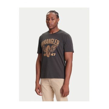 Tricou barbat -  gri - bumbac