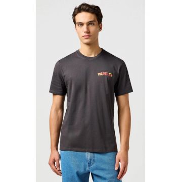 Tricou barbati -  BIG GRAPHIC TEE - negru - bumbac - maneca scurta - croiala regular fit