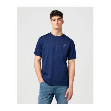 Tricou barbati  bumbac - bleumarin - Bleumarin