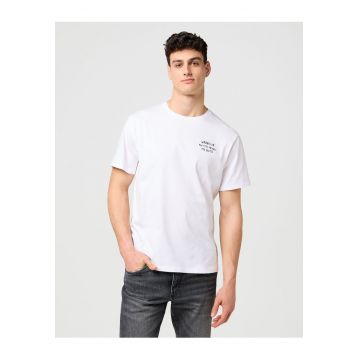 Tricou barbati -  din bumbac - alb