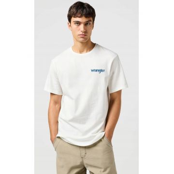 Tricou barbati -  RELAXED TEE - supradimensionat - alb - bumbac