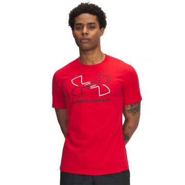 Tricou lejer Foundation - Rosu/Alb/Negru