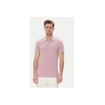 Tricou polo barbati  112363856 - Bumbac - Mov - Mov