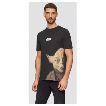 Tricou regular fit cu tematica Star Wars - Negru