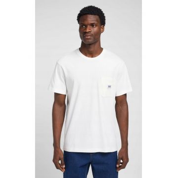 Tricou  supradimensionat alb pentru barbati - Alb