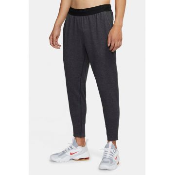 Pantaloni relaxed fit cu snur de ajustare pentru yoga