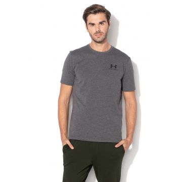 Tricou cu decolteu la baza gatului pentru fitness Sportstyle