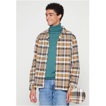 Camasa Barbati -  Carouri - Bumbac Organic - S 2012