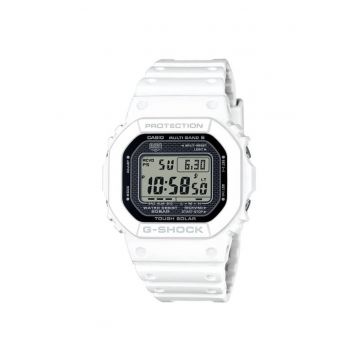 Ceas barbati  G-SHOCK GW-5000HS-7ER - quartz - alb - 43mm - rezistent la apa 20 ATM - curea cauciuc