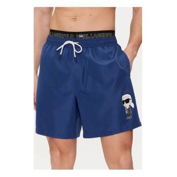 Costum de baie barbati  poliester - albastru -