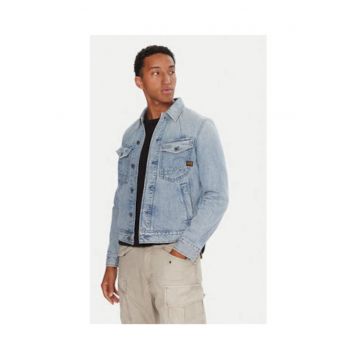 Geaca barbati -  albastra - 100% bumbac