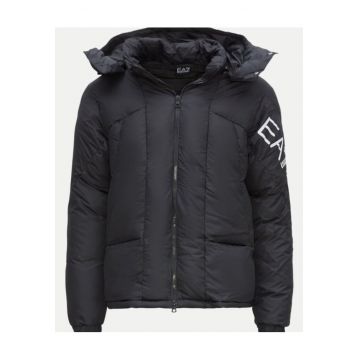 Geaca barbati - Emporio Armani  Poliester - Negru - Negru
