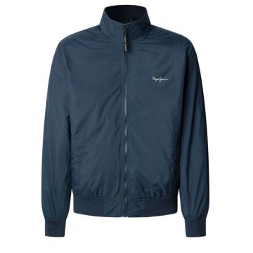 Geaca barbati -  model Mustrel - poliester - bleumarin