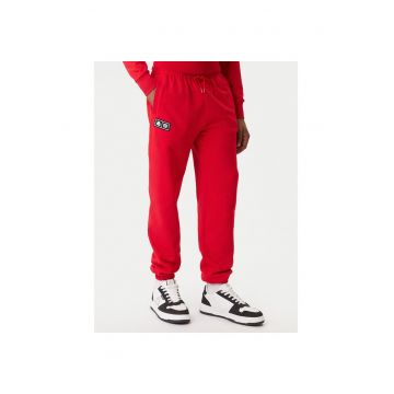 Pantaloni de trening barbati  rosu