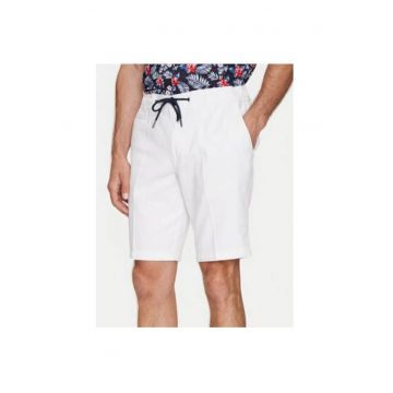 Pantaloni scurti barbati -  758516 - Alb - Bumbac -