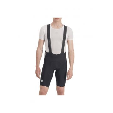 Pantaloni scurti ciclism cu bretele barbati  Classic - Negru
