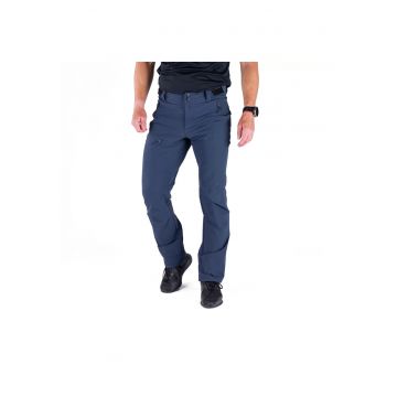 Pantaloni stretch de calatorie pentru barbati Piero - Albastru