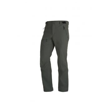 Pantaloni stretch de calatorie pentru barbati Piero - Verde inchis