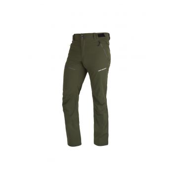 Pantaloni tehnici de trekking pentru barbati Aurelian - Verde inchis